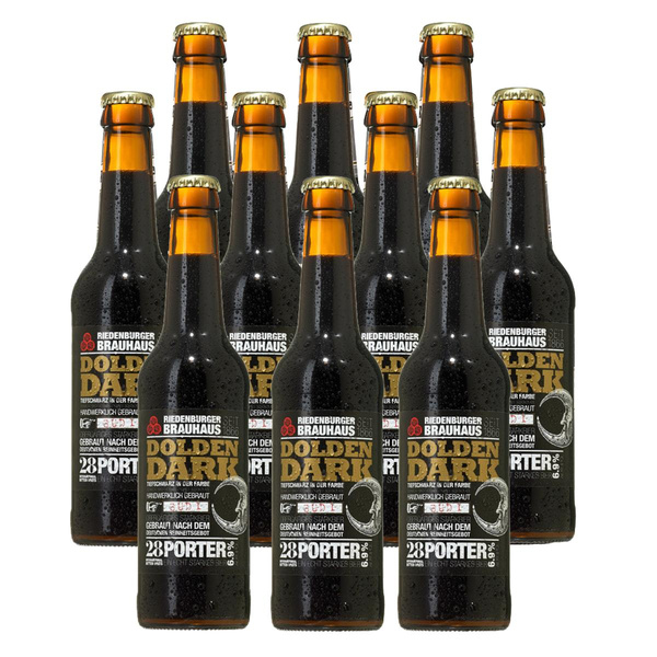 Produktfoto zu Riedenburger - Dolden Dark - 10 x 0,33l