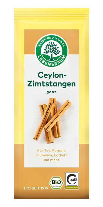 Produktfoto zu Lebensbaum - Zimtstangen Ceylon - 6 Stück