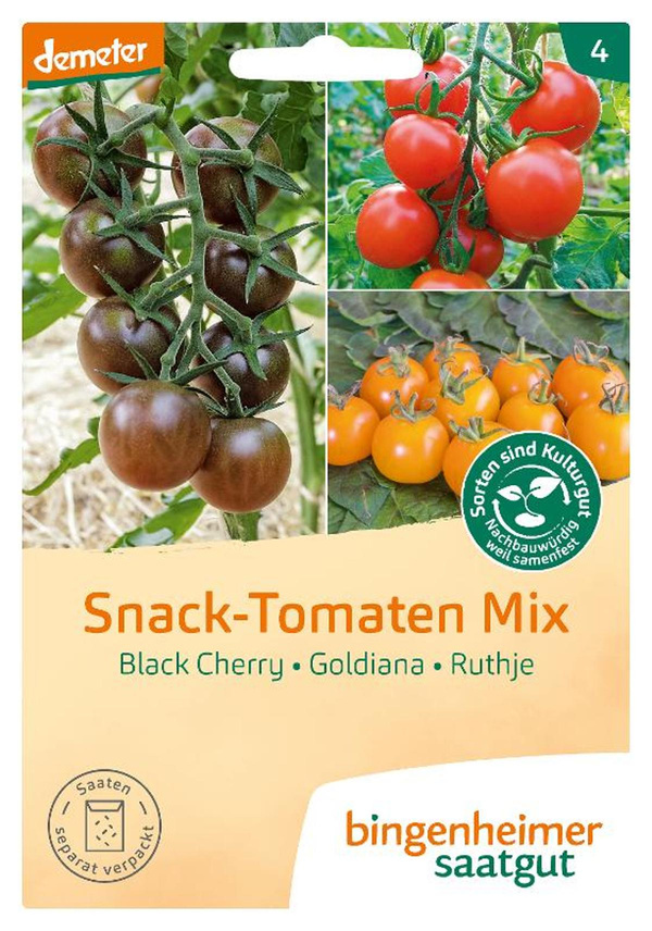 Produktfoto zu Bingenheimer Saatgut - Snack Tomaten Mix