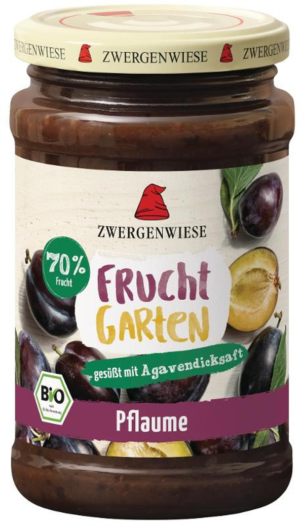 Produktfoto zu Zwergenwiese - Pflaumenmus Fruchtgarten - 225g
