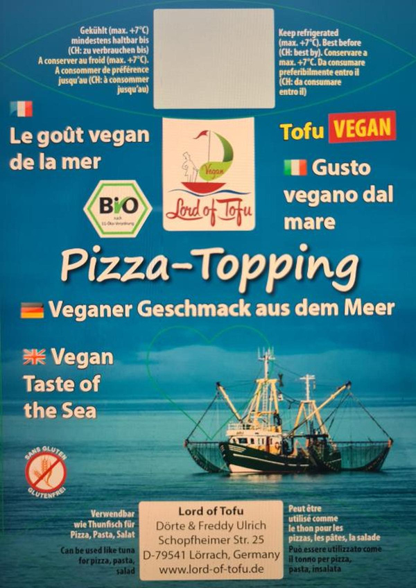 Produktfoto zu Pizza-Topping Thunfischersatz - 110 g