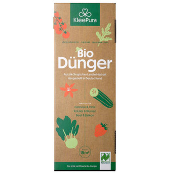 Produktfoto zu KleePura - Bio-Dünger vegan - 1,75kg