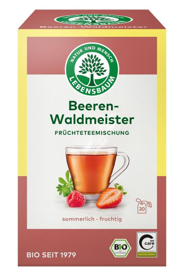 Produktfoto zu Lebensbaum - Beeren und Waldmeister - 20 x 2g