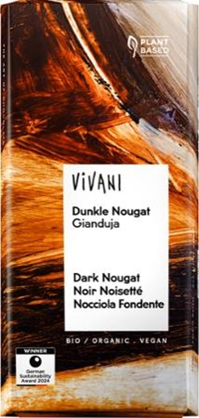 Produktfoto zu Vivani - Dunkle Nougat - 80g