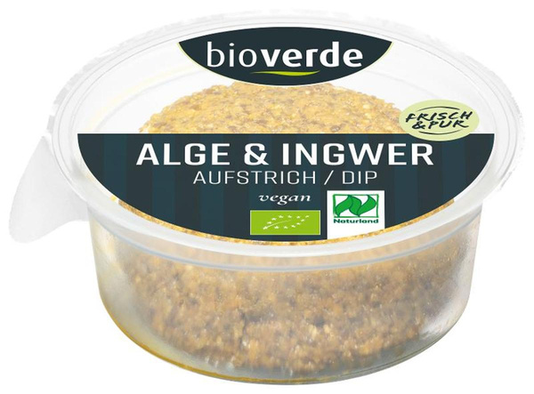 Produktfoto zu bioverde - Aufstrich Alge Ingwer - 100g