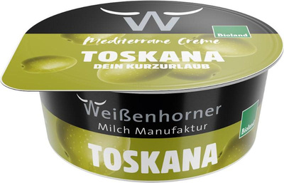 Produktfoto zu Weißenhorner - Toskana Frische Creme - 125g