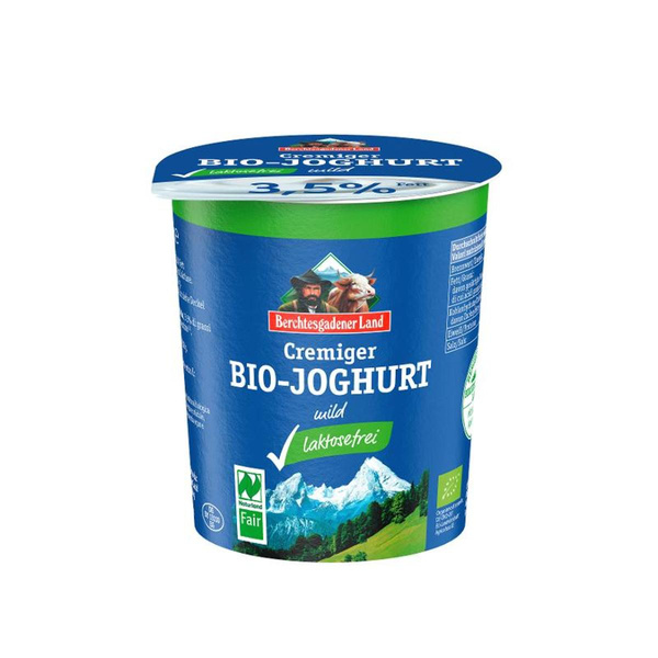 Produktfoto zu Berchtesgadener Land - Joghurt laktosefrei, 3,5% - 400g