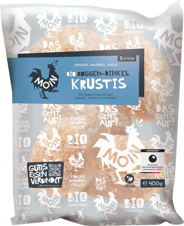 Produktfoto zu Moin - Roggen-Dinkel Krustis, tiefgekühlt - 5 Stück