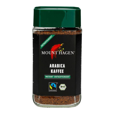 Produktfoto zu Mount Hagen - Instant Kaffee, entkoffeiniert - 100g
