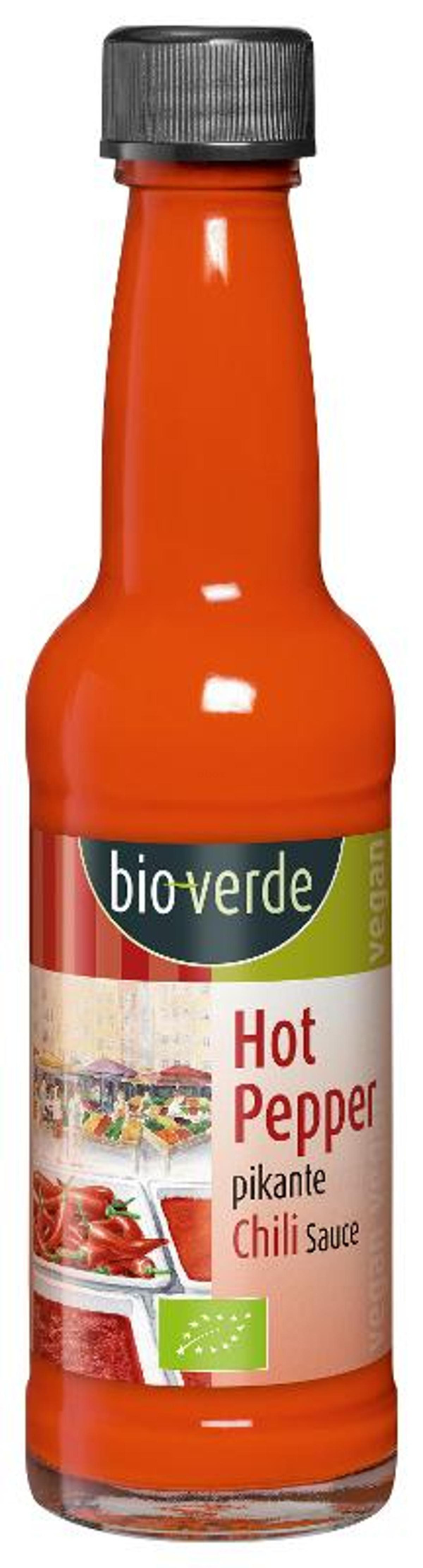 Produktfoto zu bio-verde - Hot Pepper Sauce - 100ml