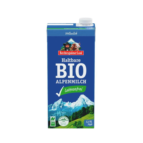 Produktfoto zu Berchtesgadener Land - Laktosefreie H-Milch, 3,5% - 1l
