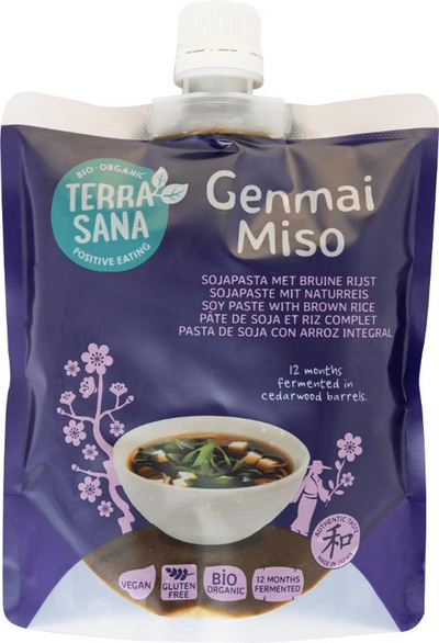 Produktfoto zu TerraSana - Genmai Miso mit Schraubverschluss - 345g
