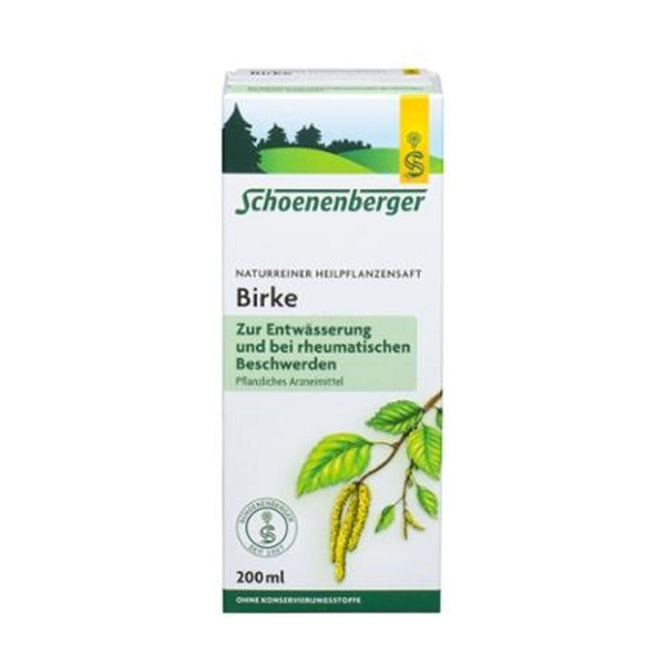 Produktfoto zu Schoenenberger Birken-Saft - 200ml