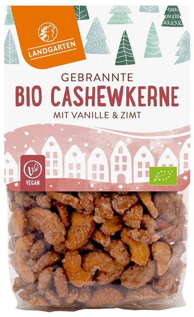 Produktfoto zu Landgarten - Gebrannte Cashewkerne - 150g
