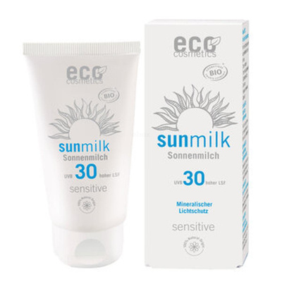 Produktfoto zu Eco Cosmetics - Sonnenmilch LSF 30 sensitive - 75ml