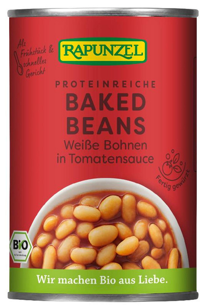 Produktfoto zu Rapunzel - Baked Beans in der Dose - 400g