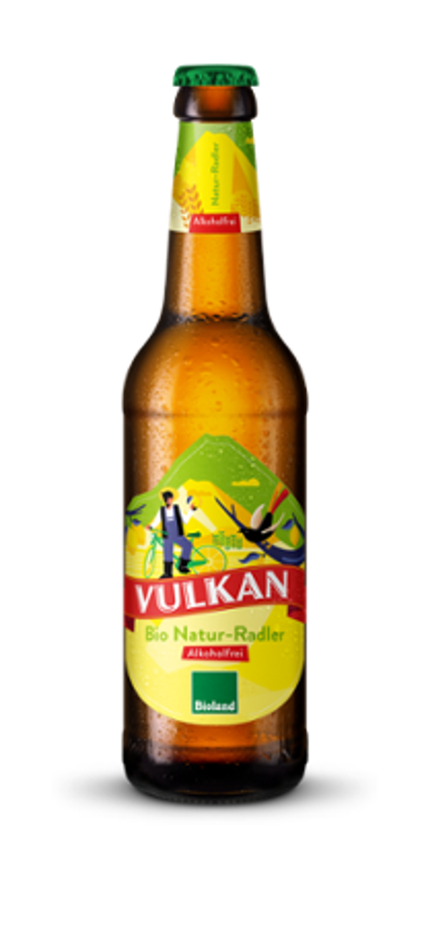 Produktfoto zu Vulkan - Naturradler alkoholfrei - 0,33l