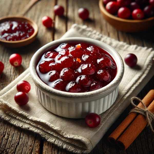 Rezeptbild klassische Cranberrie-Sauce