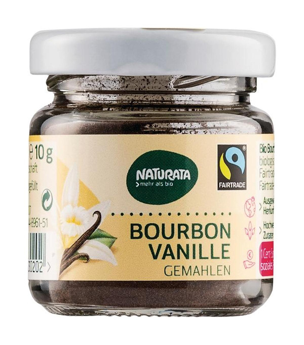Produktfoto zu Naturata - Bourbon Vanillepulver - 10g