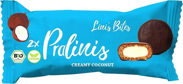 Produktfoto zu Lini´s Bites - Creamy Coconut Pralinis - 46g (2 Stück)