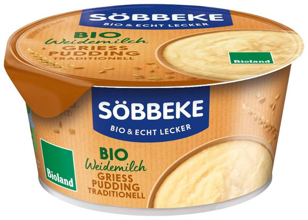 Produktfoto zu Söbbeke - Grießpudding Traditionell - 150g