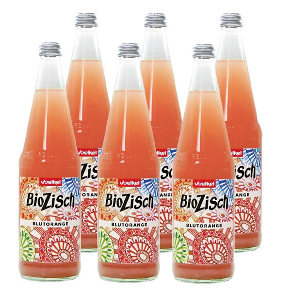 Produktfoto zu Voelkel - Bio Zisch Blutorange - 6 x 0,7l