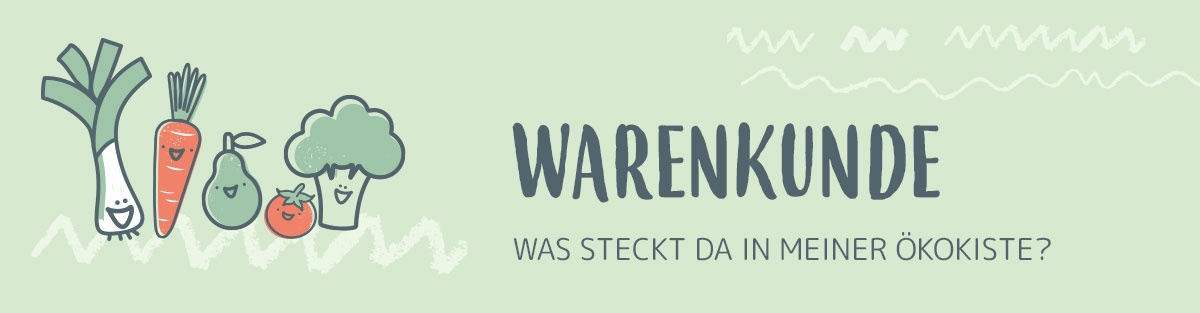Warenkunde -Was steckt da in meiner Ökokiste?