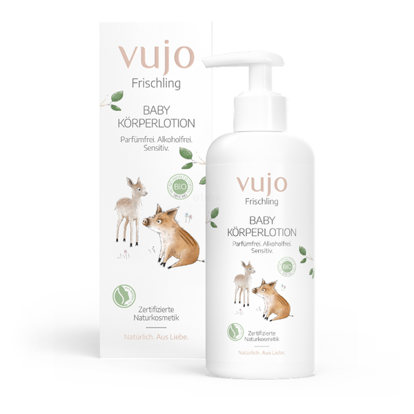 Produktfoto zu Vujo Baby Körperlotion - 200 ml