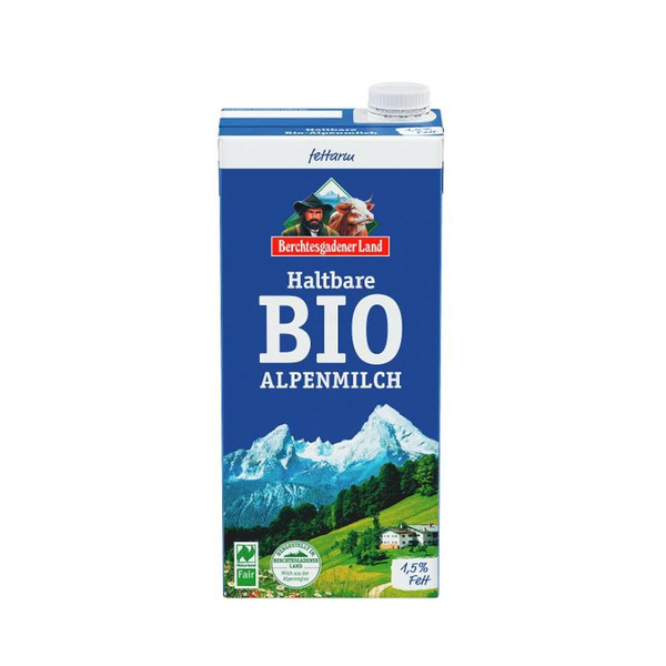 Produktfoto zu Berchtesgadener Land - H-Milch, 1,5% - 1l