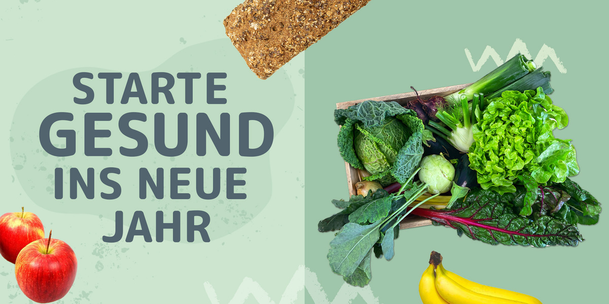 Starte gesund ins neue Jahr mit unserer Schnupperkiste