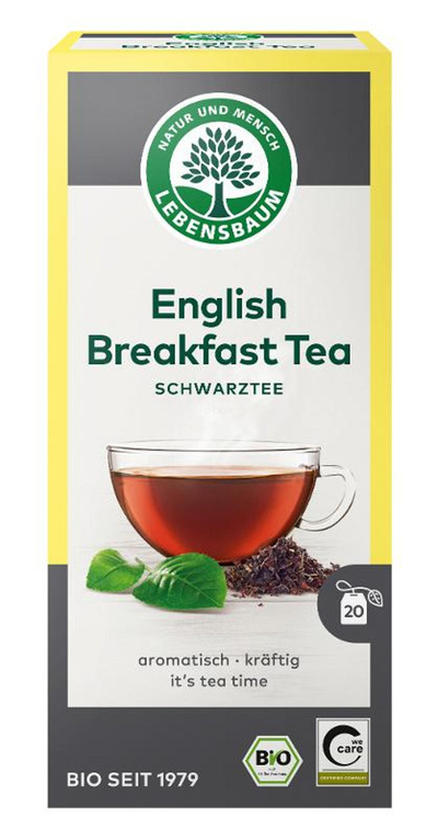Produktfoto zu Lebensbaum - English Breakfast Tea - 20 x 2g