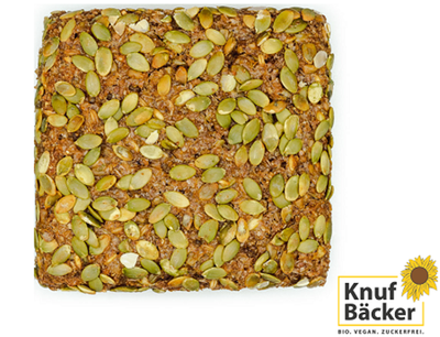 Produktfoto zu Knuf Bäcker - Kürbis-Holsteiner-Brot - 750g