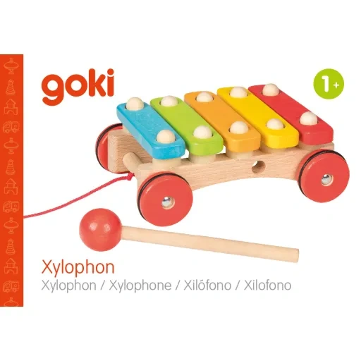 Produktfoto zu Xylophon mit Rädern