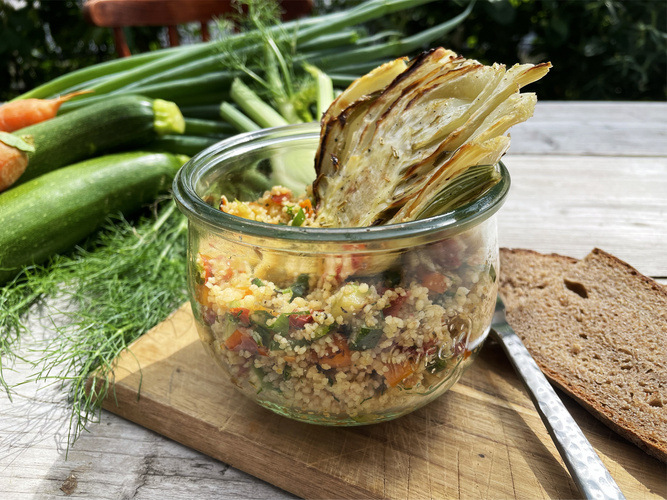 Couscous Fenchel Salat