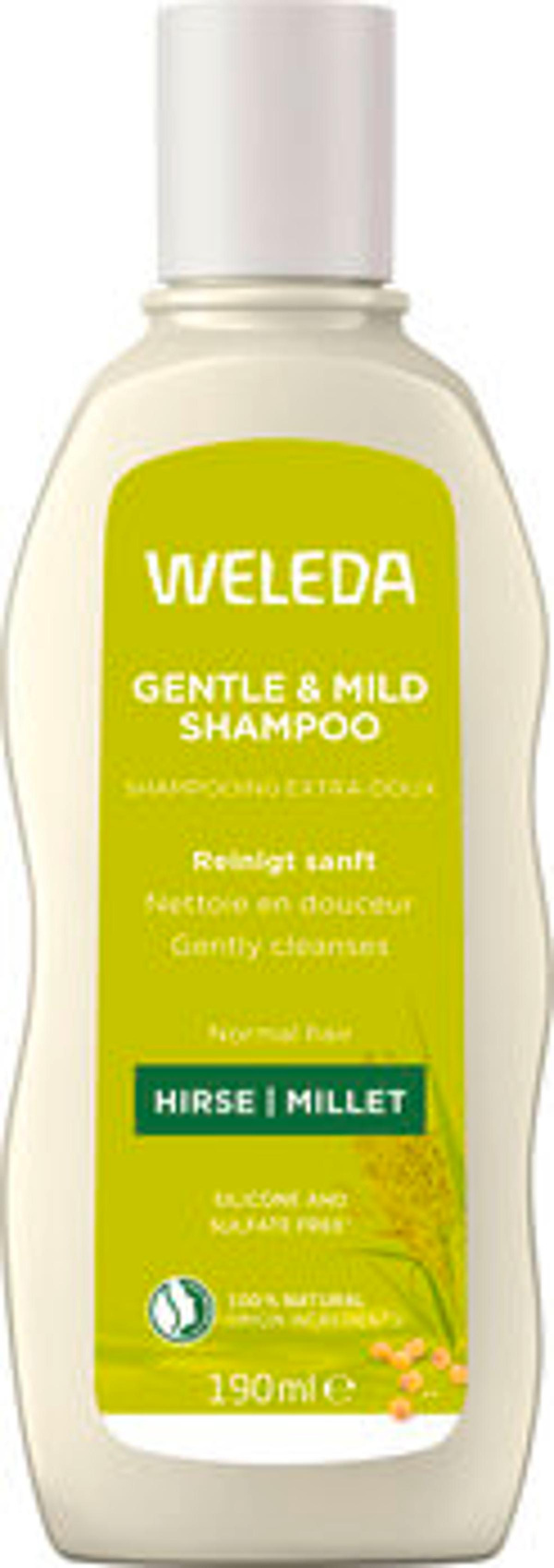 Produktfoto zu Weleda - Hirse Pflege Shampoo - 190ml