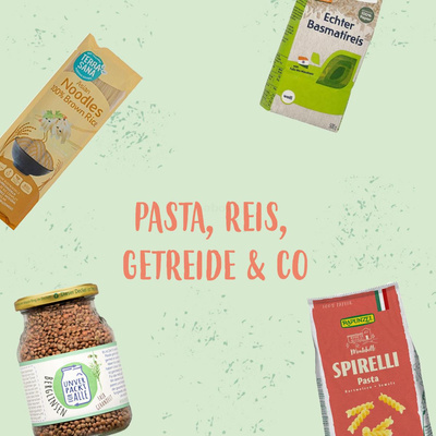 Produktfoto zu Zu Pasta, Reis, Getreide und Co.