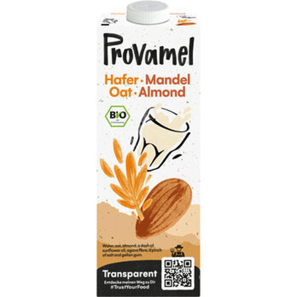 Produktfoto zu Provamel Hafer-Mandeldrink - 1l