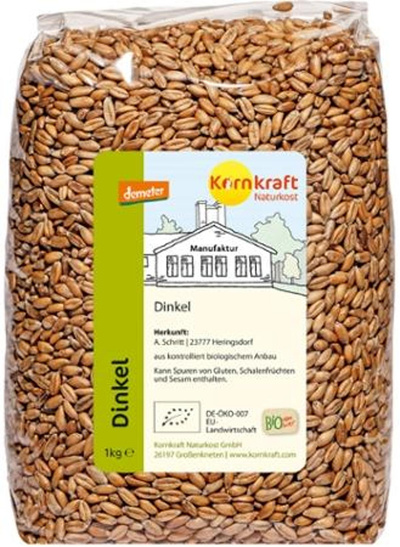 Produktfoto zu Kornkraft - Dinkel - 1kg