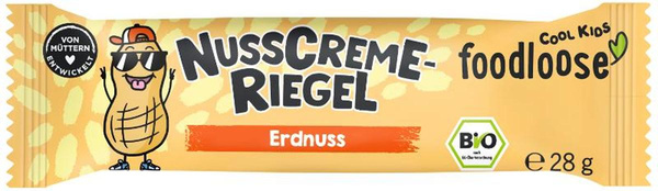 Produktfoto zu Foodloose - Riegel Erdnuss - 28g