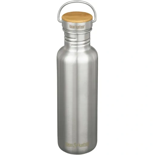 Produktfoto zu Edelstahl-Trinkflasche, Brushed Stainless - 800ml