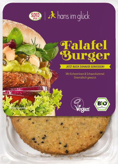 Produktfoto zu SOTO - Falafel Burger (Hans im Glück) - 200g