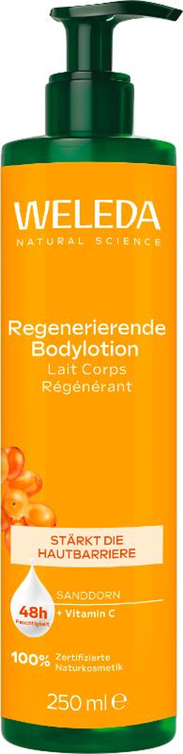 Produktfoto zu Weleda - Regenerierende Lotion Sanddorn - 250ml