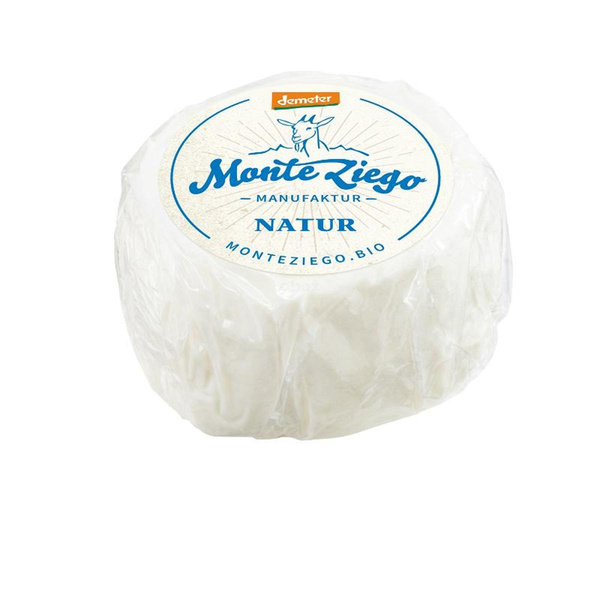 Produktfoto zu Monte Ziego - Ziegen Frischkäsetaler Natur - 100g