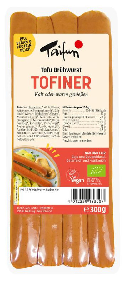 Produktfoto zu Taifun - Tofiner - 300g