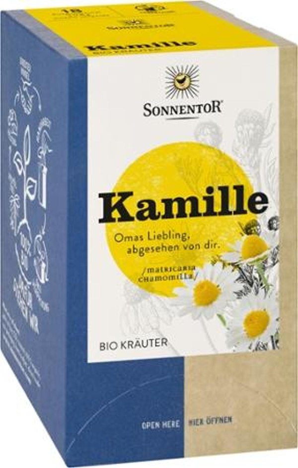Produktfoto zu Sonnentor Kamille Teebeutel - 18x0,8g