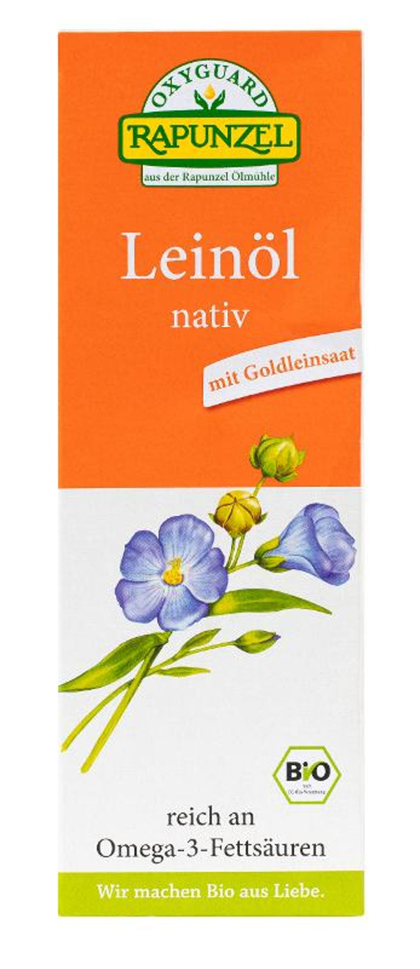 Produktfoto zu Rapunzel - Leinöl nativ - 250ml