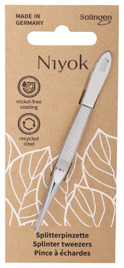 Produktfoto zu Niyok - Splitterpinzette Solingen Vitaloy