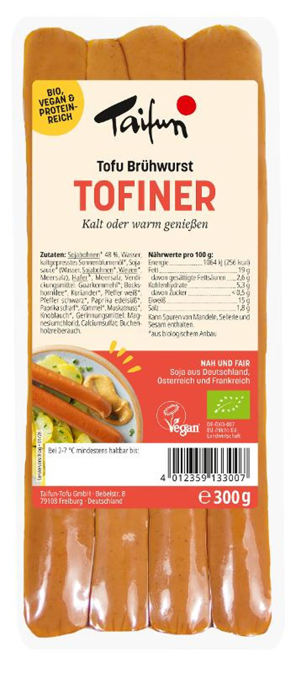 Produktfoto zu Taifun - Tofiner - 300g
