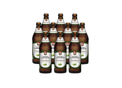 Produktfoto zu Lammsbräu - Dunkel - 10 x 0,5l