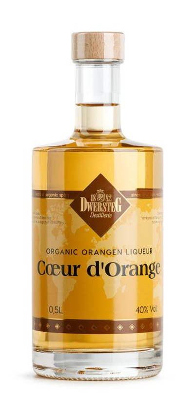 Produktfoto zu Dwersteg Destillerie - Orangen Liqueur 40% - 0,5l